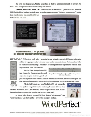 WordPerfect Ad Pg1